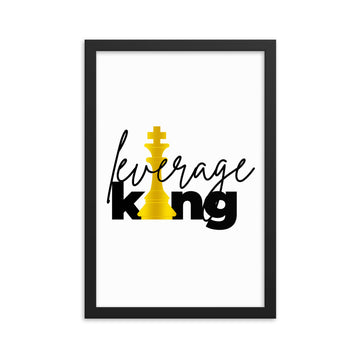 Leverage King Framed poster