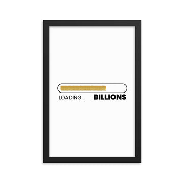 Loading Billions Framed poster