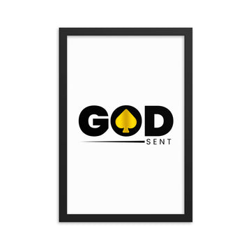 God Sent Framed poster