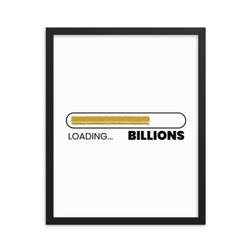 Loading Billions Framed poster