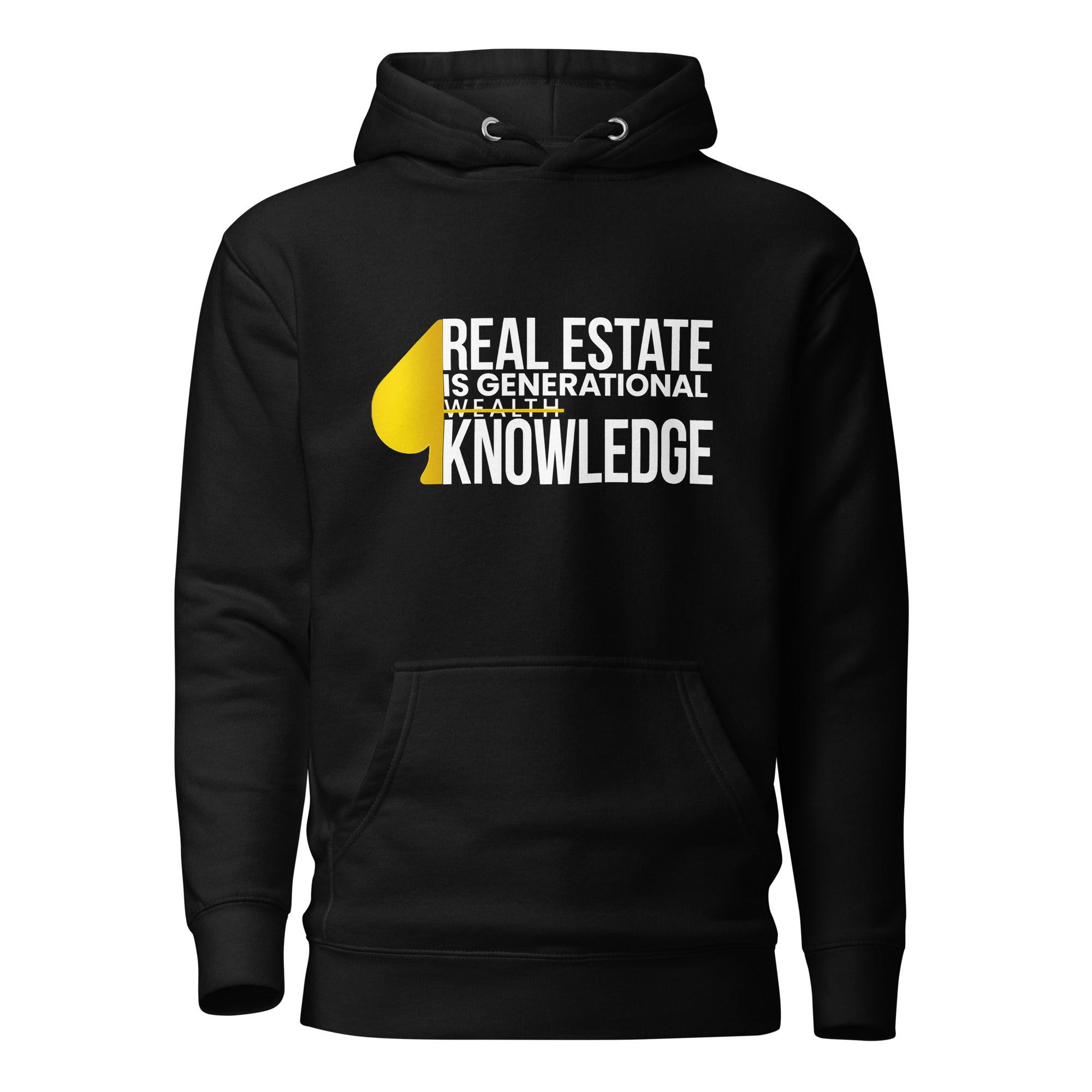 Real Estate Is Generational Wealth Knowledge Unisex Hoodie